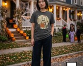 Halloween Ghost Coffee Shirt | Funny Barista Graphic Tee | Boo Rista T Shirt | Spooky Season Coffee Tee | Vintage Spooky Tee | Unisex Gift