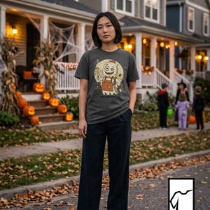 Halloween Ghost Coffee Shirt | Funny Barista Graphic Tee | Boo Rista T Shirt | Spooky Season Coffee Tee | Vintage Spooky Tee | Unisex Gift