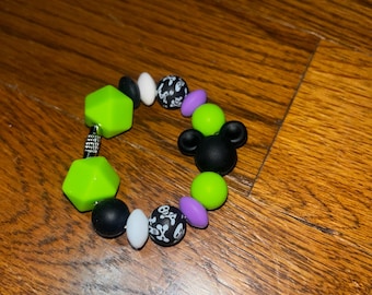 Nieuwe handgemaakte Halloween Disney Mickey Mouse met kralen versierde Stanley Cup-beker bedelarmband