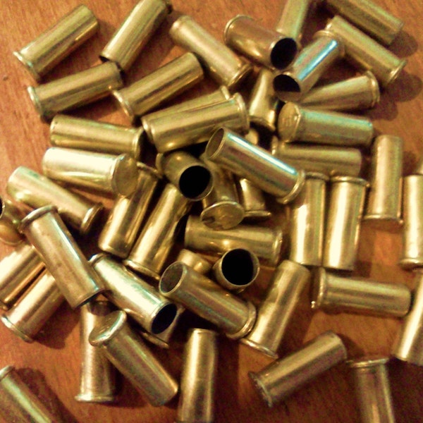 RESERVED: 100 Empty .22 Caliber Rifle Bullet Brass Casings Shells