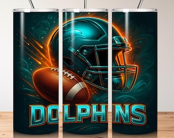 Delphin 20 Unzen Skinny Tumbler Wrap PNG, Sport 20 Unzen Tumbler PNG, Maskottchen Sublimationsbecher PNG Digitaler Download