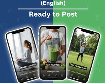 1500+ Viral Health & Fitness Reels | Social Media Content (Digital Download)