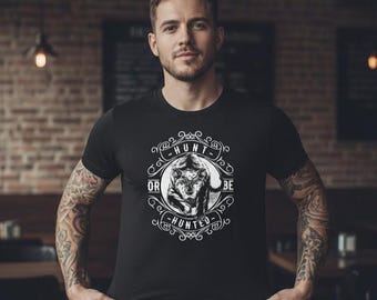 Hunt or Be Hunted Lion Design High Quality Png Jpg Psd & Ai - Vector Art for Shirts, Mugs, and Home Decor - AI, PSD, PNG Digital Download