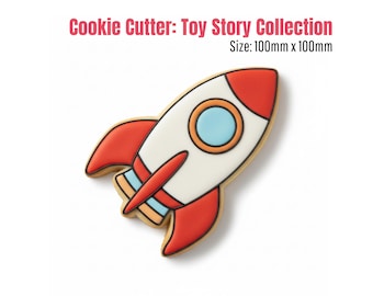 Pizza Planet Rocket STL File | Toy Story Space Ship Digital Download | Buzz Lightyear Party Template | Instant 3D Print DIY