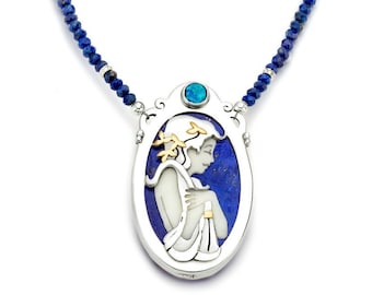 The Muse, Goddess of Inspiration Necklace