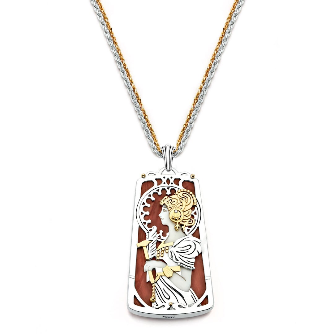 Brigid, Celtic Triple Goddess Necklace