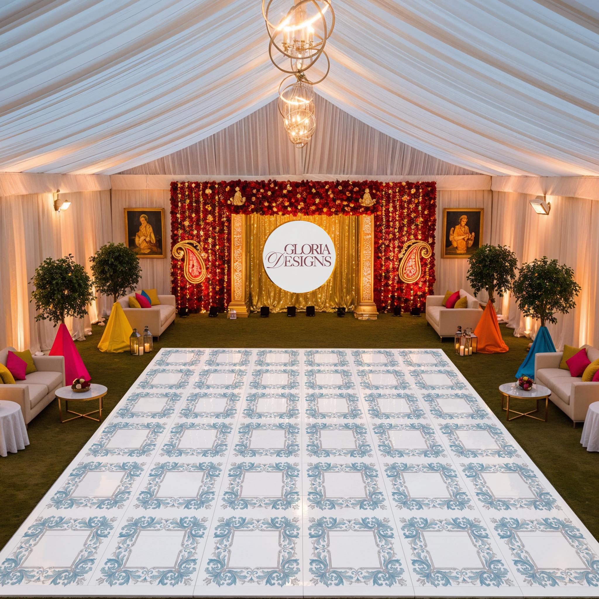 Indian Wedding Dance Floors | Dance Floor | Floor Design | Wedding