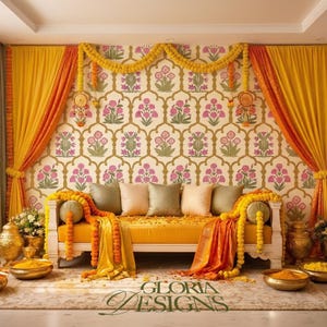 Wedding Back Drops | Decor Backdrop | Indian Wedding Backdrop | Printable Board | Wedding decor | Event Backdrop | Customization included