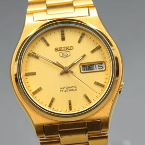 Vintage Seiko 5 Automatic Watch Japan 7009 3171 - Etsy