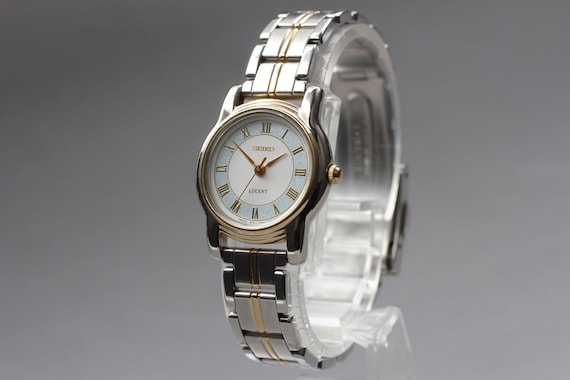 Vintage 1997 *n mint* seikolucent 1f21-0j80 two tone … - Gem