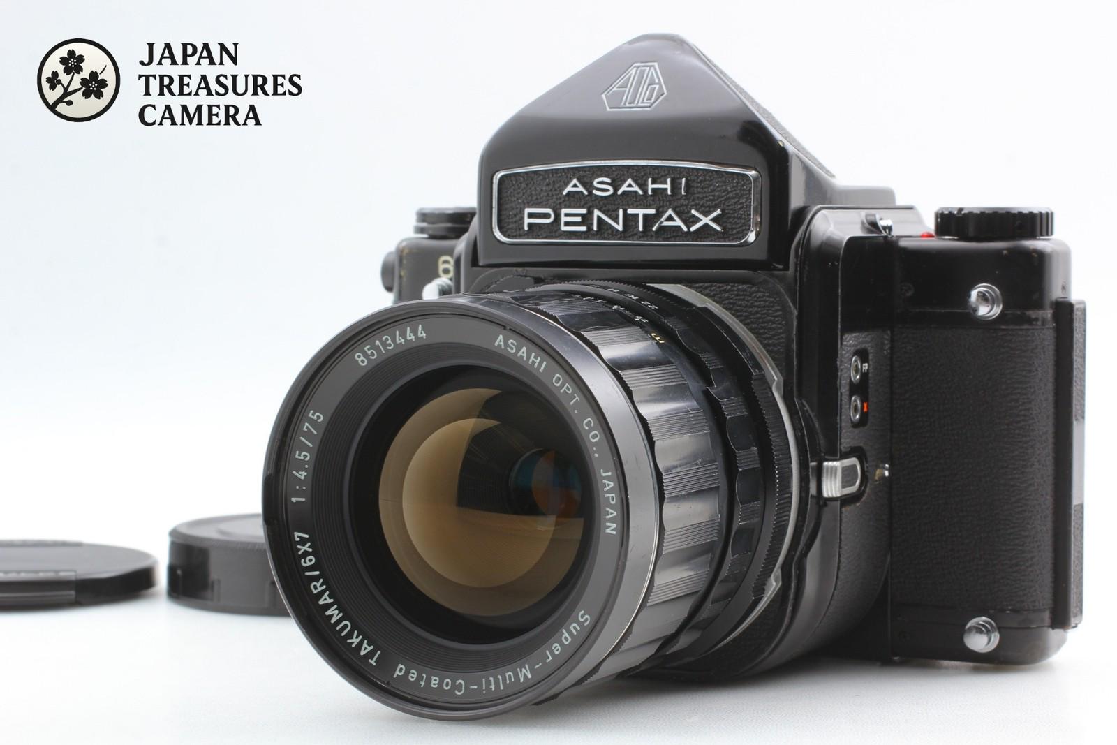 Pentax 6x7 Camera With SMC Takumar 75mm F/4.5 Lens – Near Mint
