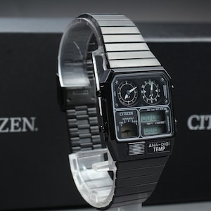 Citizen Ana Digi Temp Watch - Etsy