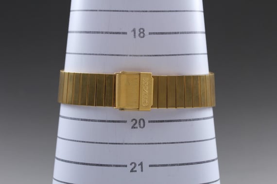 Citizen ana-digi temp 8989-s116872 34mm gold quartz m… - Gem