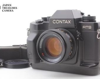 Mint* contax rts iii slr 35mm film camera planar 50mm f/1.4 aej lens from japan