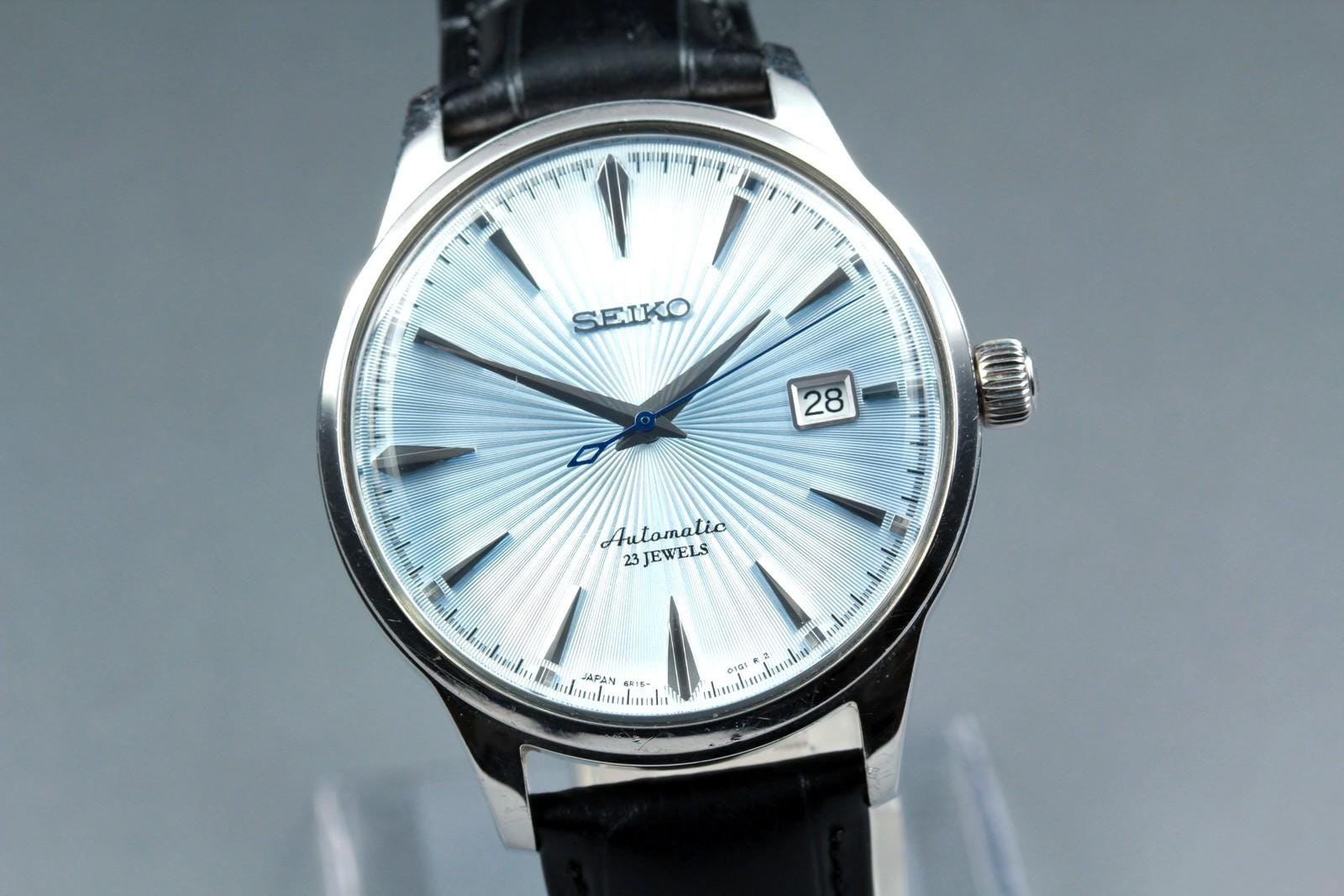SEIKO PRESAGE 6R15C 6R15-01S1 手巻き 腕時計 Seiko 6r15 - Etsy