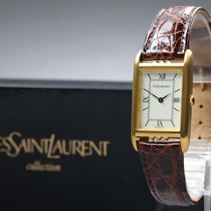 Yves Saint Laurent Tank Watch - Etsy