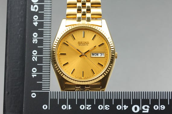 Vintage *near mint* seiko president 7n43-8111 37mm go… - Gem