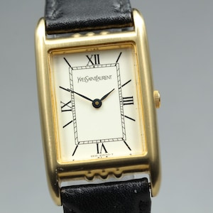 Yves Saint Laurent Tank Watch - Etsy