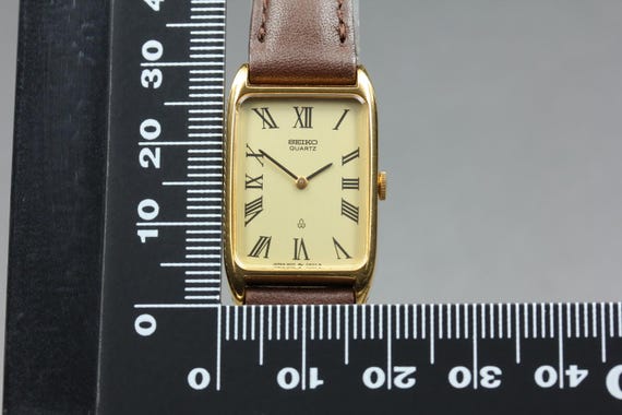 Vintage 1980 *n mint* seiko socie 1400-5270 gold roma… - Gem