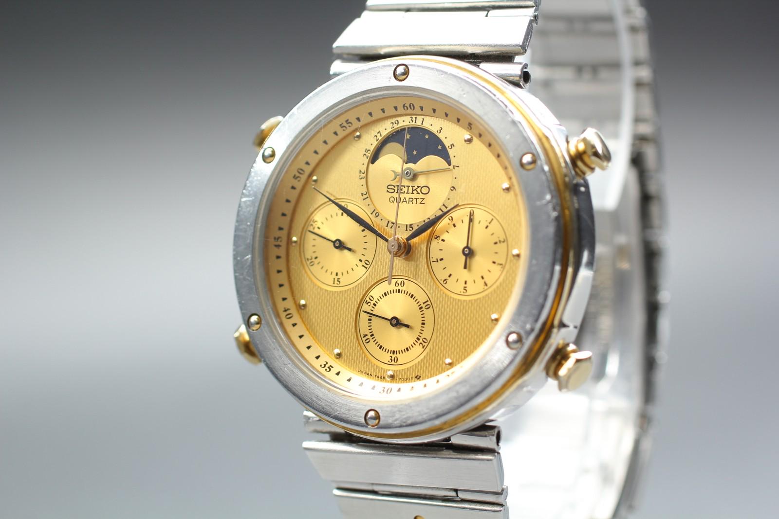 Vintage seiko moon phase - Etsy 日本