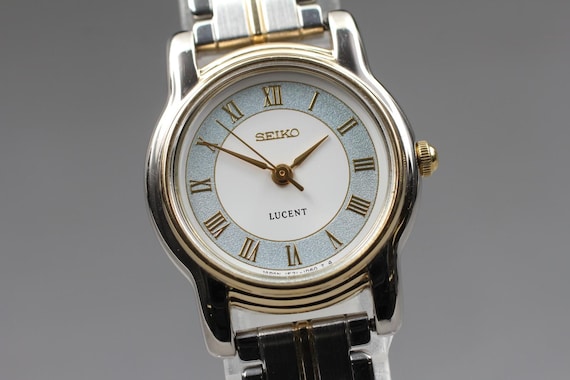 Vintage 1997 *n mint* seikolucent 1f21-0j80 two tone … - Gem