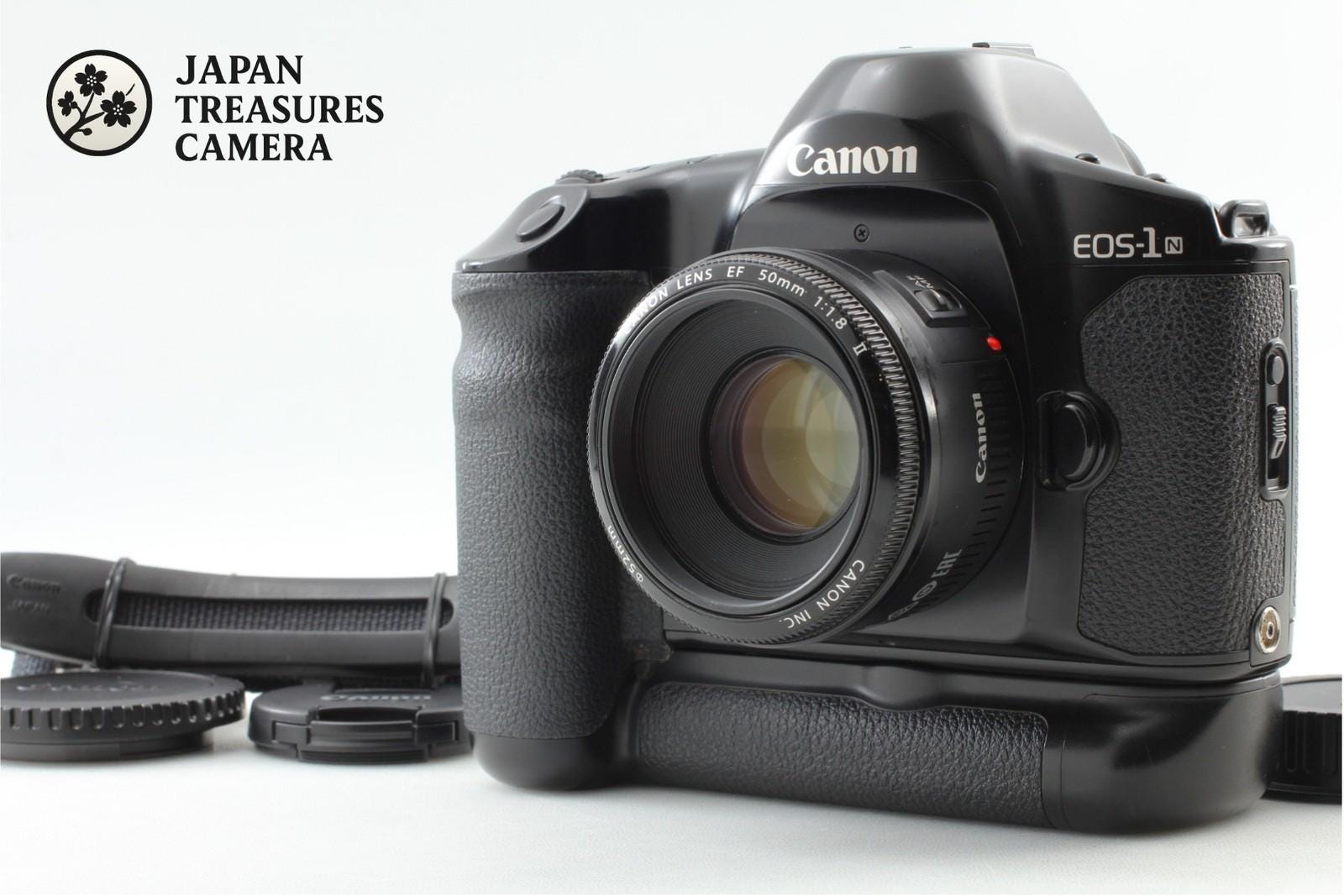 Near Mint+++* Canon Eos-1n Hs 35mm Film Camera Ef 50mm F1.8 Ii Pb