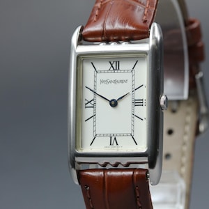 Yves Saint Laurent Tank Watch - Etsy