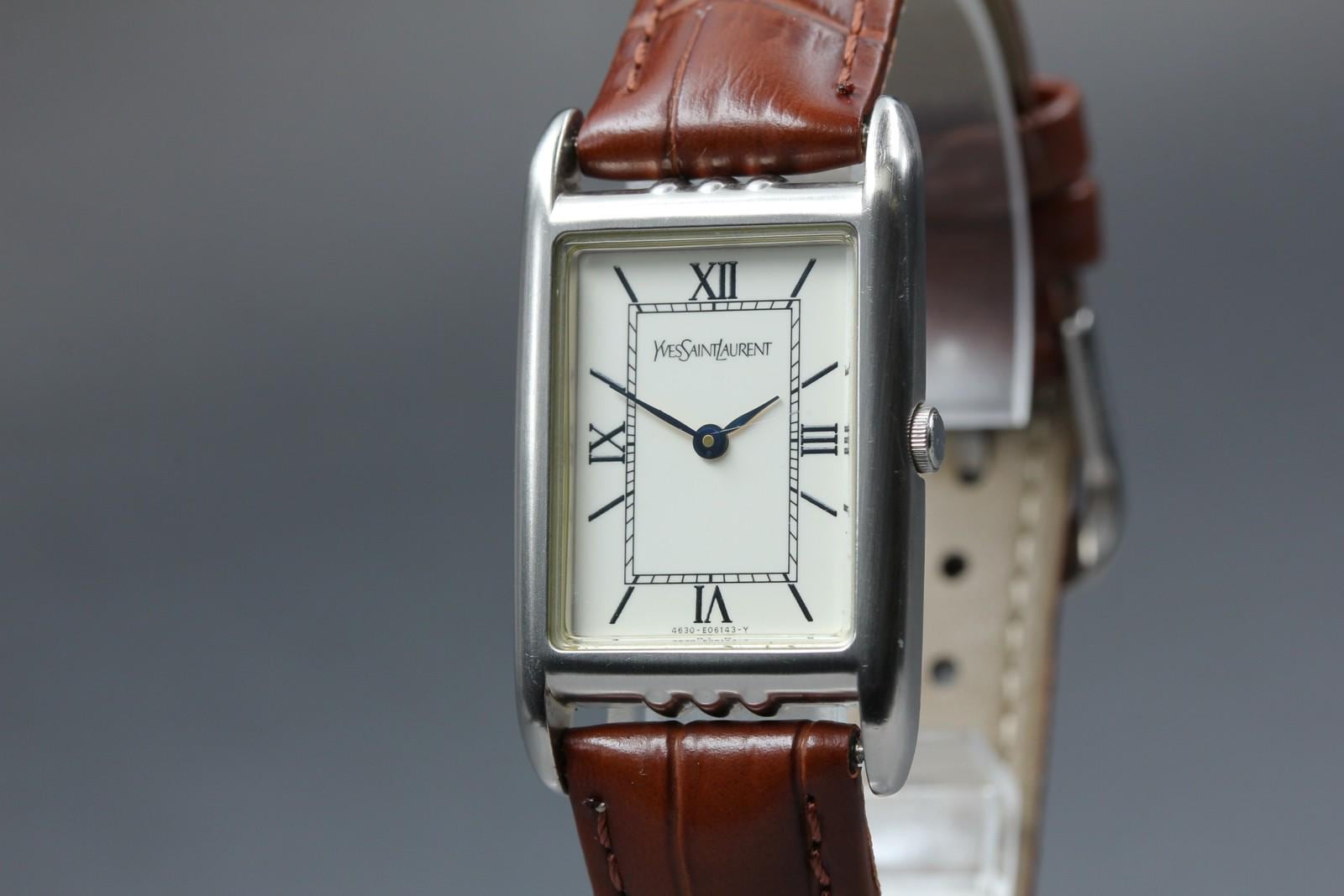 Yves Saint Laurent Tank Watch - Etsy