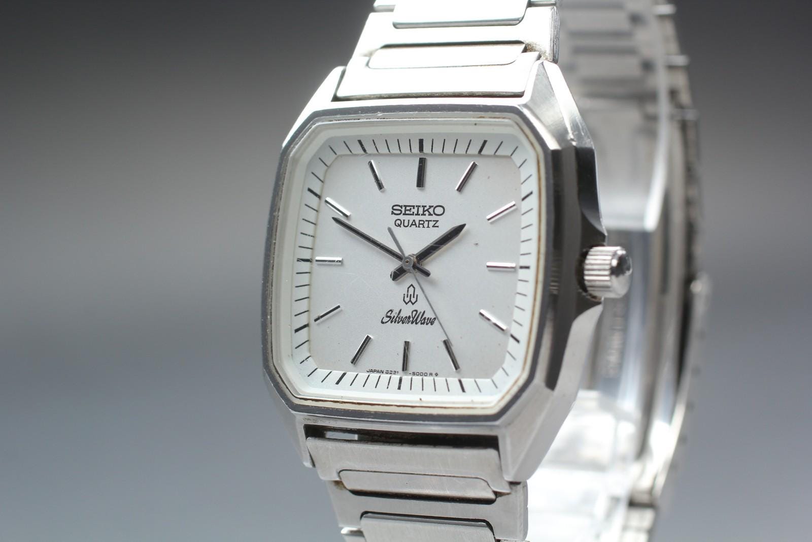 Seiko Silver Wave - Etsy