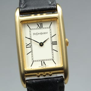 Yves Saint Laurent Tank Watch - Etsy
