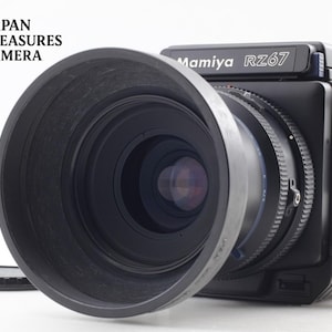 N mint+++* mamiya rz67 pro sekor z 90mm f/3.5 w lens 120 film back from japan