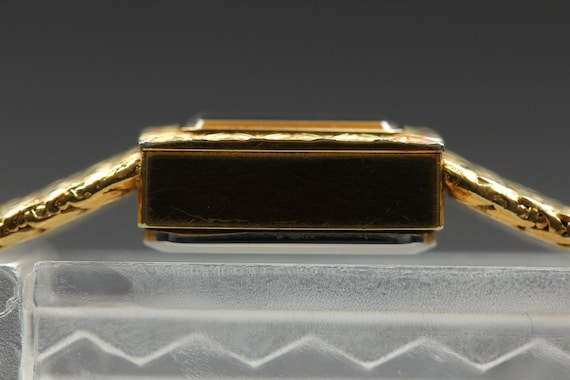 Vintage 1993 *near mint* seiko 1e20-5000 13mm gold sq… - Gem