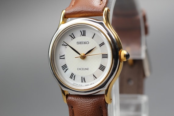 Vintage 1997 [n mint] seiko exceline 2j31-0a50 quartz… - Gem