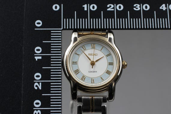 Vintage 1997 *n mint* seikolucent 1f21-0j80 two tone … - Gem