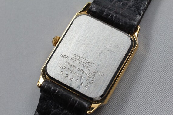 Vintage1985 *n mint* seiko exceline 7321-5040 gold ta… - Gem