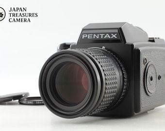 Near mint+++* pentax 645 camera smc a 150mm f/3.5 lens 120 film back from japan