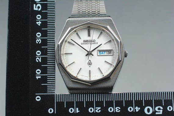 SEIKO GRAND QUARTZ 腕時計 本体4843-7000。 1975 Seiko Grand Quartz