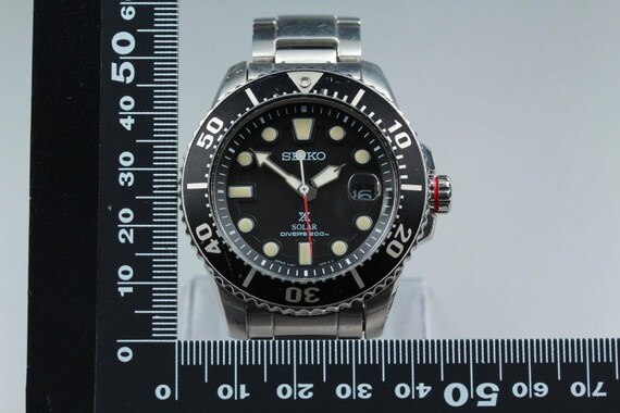 Near mint seiko prospex v157-0bt0 black dial solar di… - Gem
