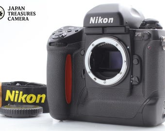 Cámara réflex Nikon F5 de 35 mm, casi sin usar, con adaptador MF-27 y correa profesional*, procedente de Japón.