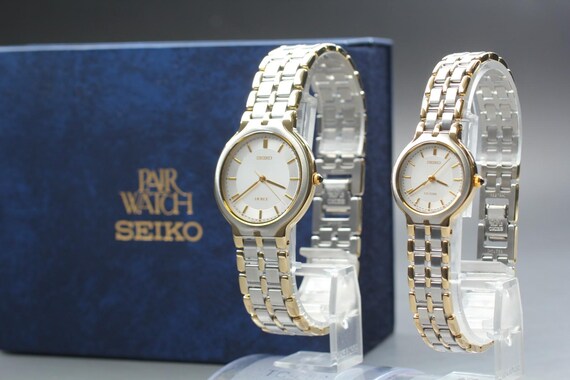 Rare *top mint / box* vintage 1992 seiko dolce 8j41-6… - Gem