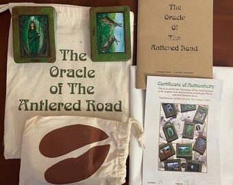 Oracle of the Antlered Road deck - Temple of Elen of the Ways - secondhand gently used