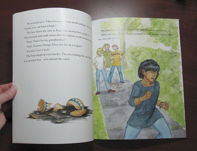 Brother Wolf softcover paperback Native American-Inspired Illustrated Children's Book by Brandy Woods image 3