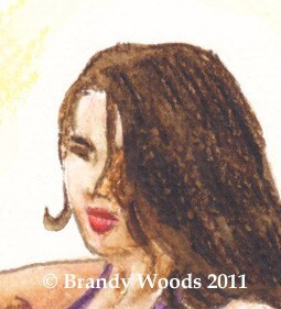 Sexy Belly Dance Gypsy Fantasy Art Print Brandy Woods - Etsy