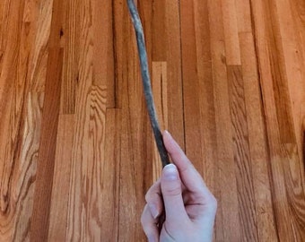 Found natural wood maple branch magic wand 14"