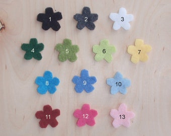 Flower Embellishment for Baby Shoes - Add-on Item - You Pick Color