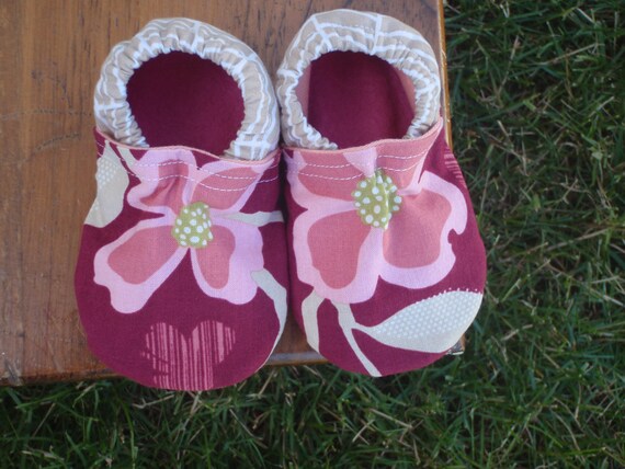 taupe baby shoes