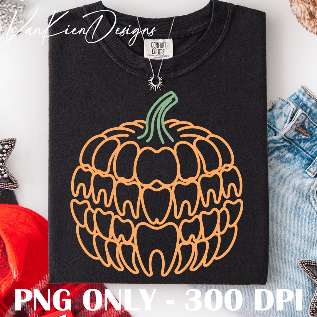 Dental Thanksgiving PNG SVG, Funny Fall Dental Hygienist PNG, Dentist ...