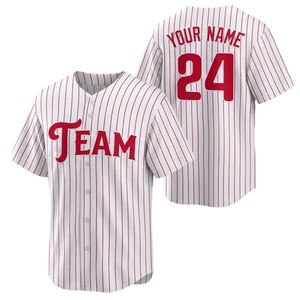 Maillot de baseball personnalisé, chemise personnalisée avec nom et numéro