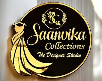 Letrero comercial LED acrílico personalizado, decoración para salones y bares de belleza