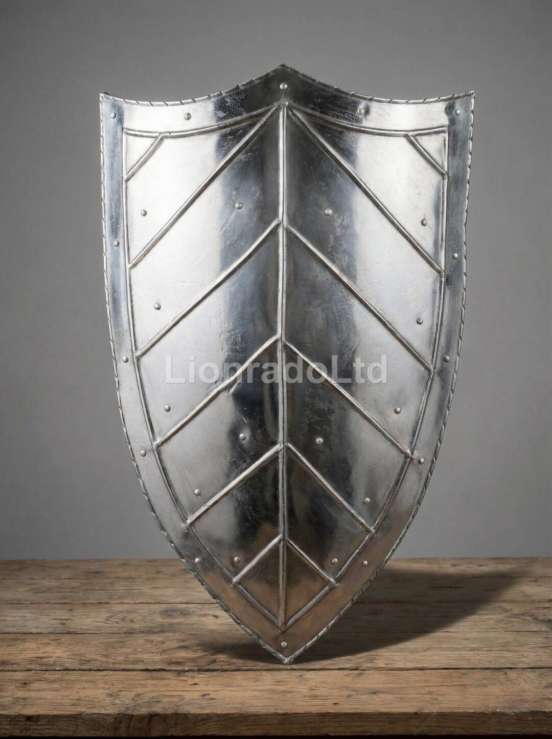 Medieval Steel Shield Gothic Templar Knight Armour Shield Wall Decor ...